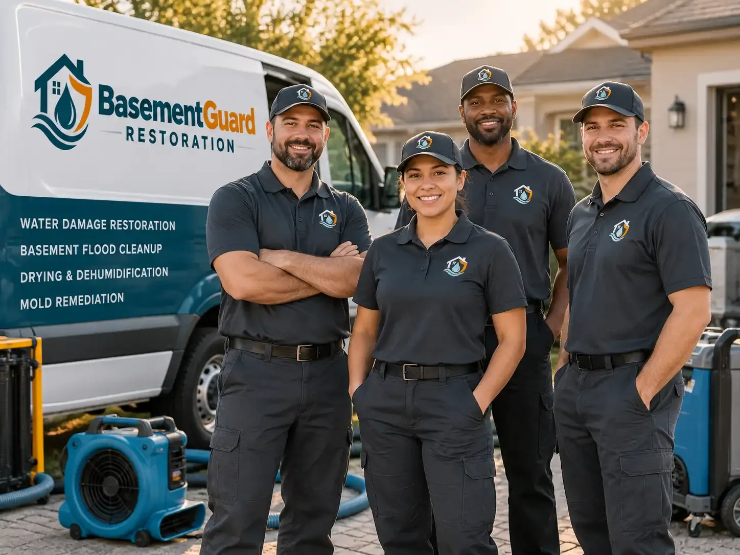 Basement Water Damage Restoration company in Otley, IA